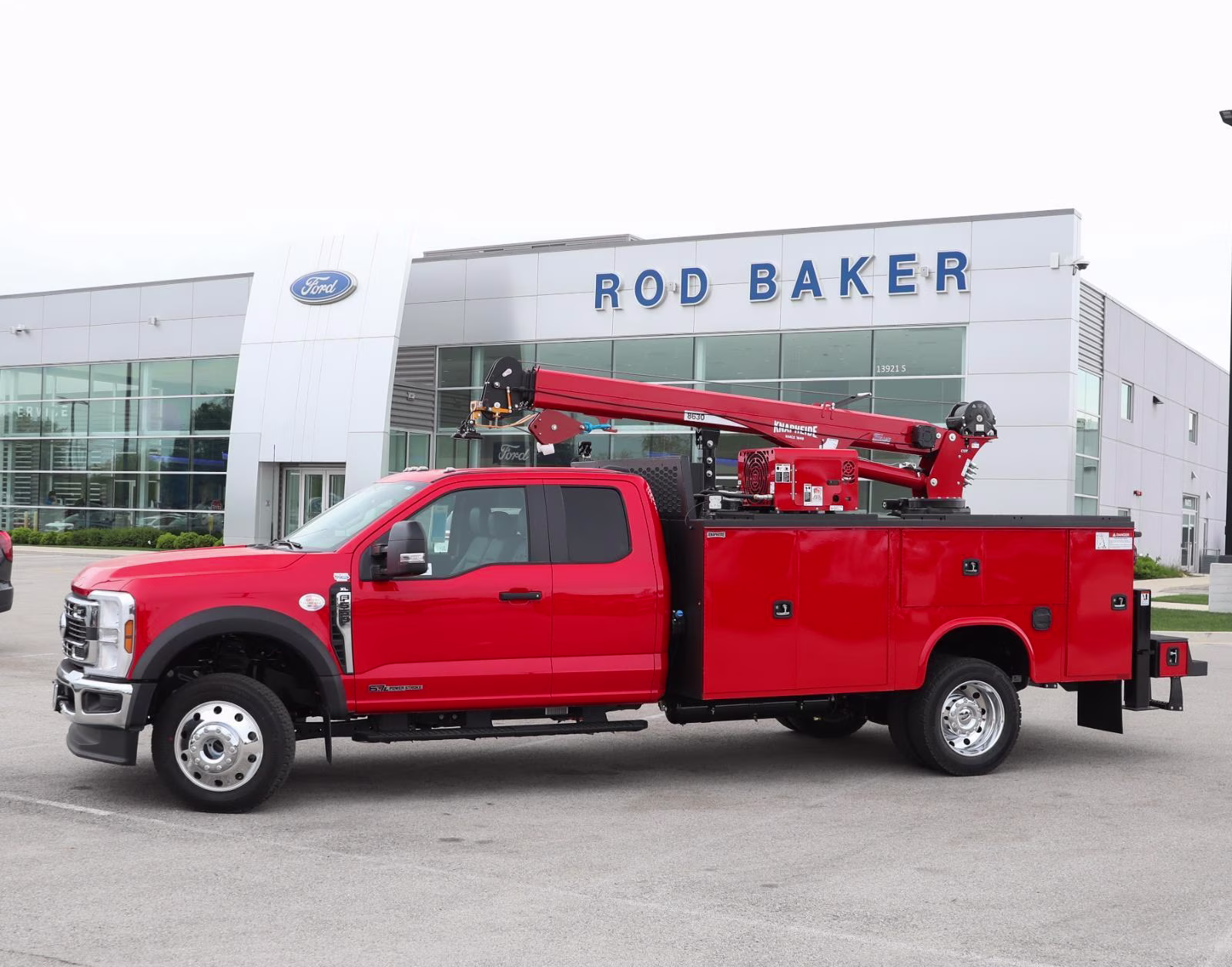 2026 Race Red Ford Super Duty F-550 DRW XL 4X4 Truck