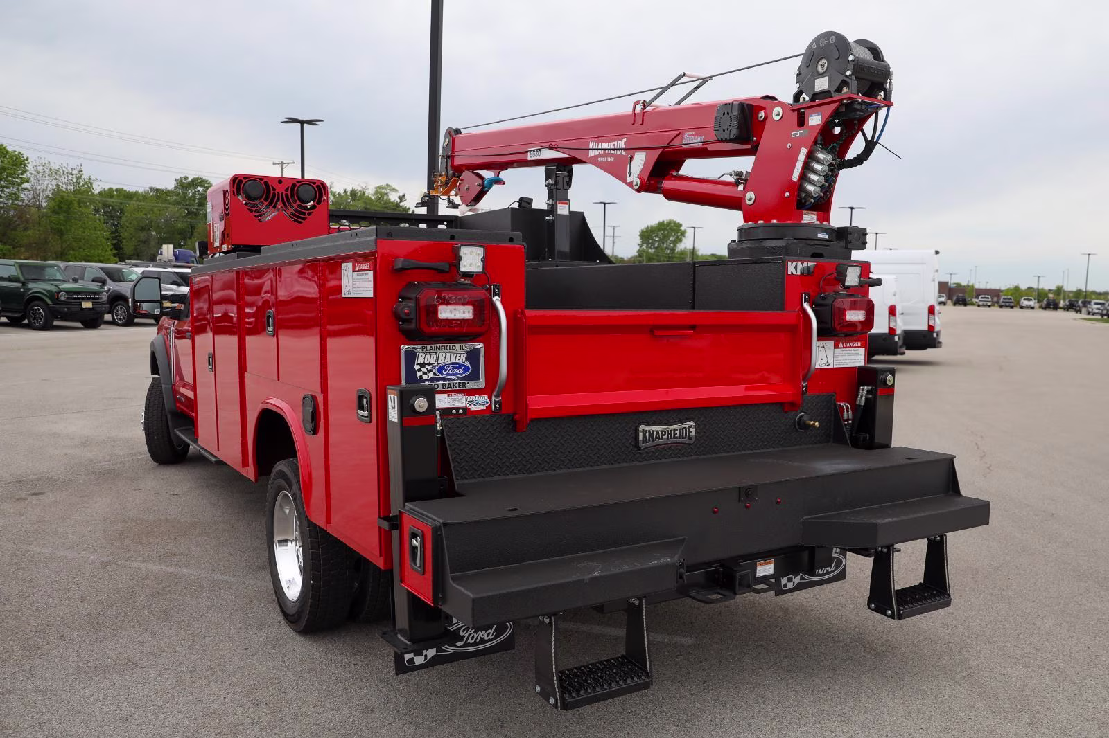 2026 Race Red Ford Super Duty F-550 DRW XL 4X4 Truck
