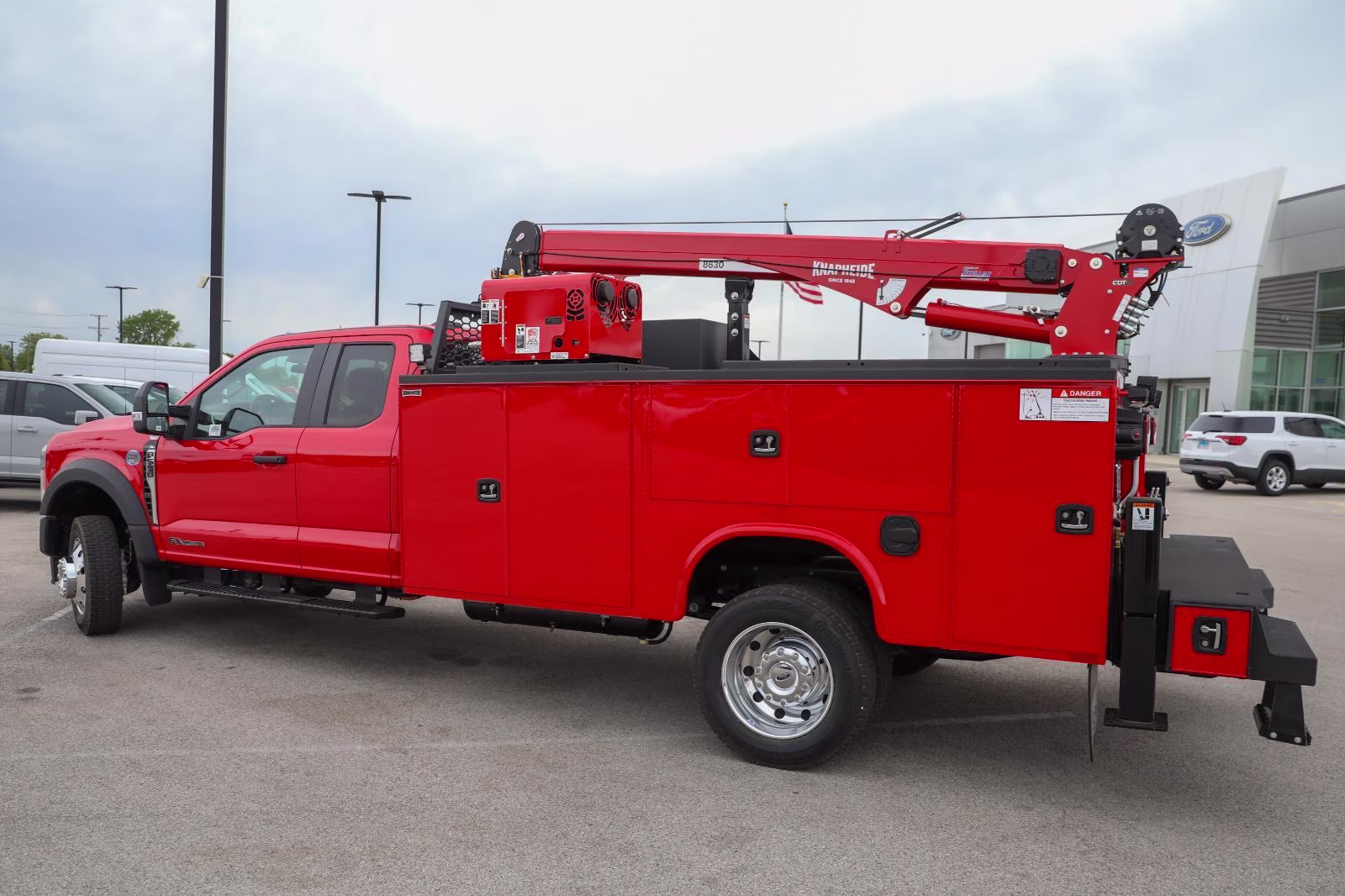 2026 Race Red Ford Super Duty F-550 DRW XL 4X4 Truck