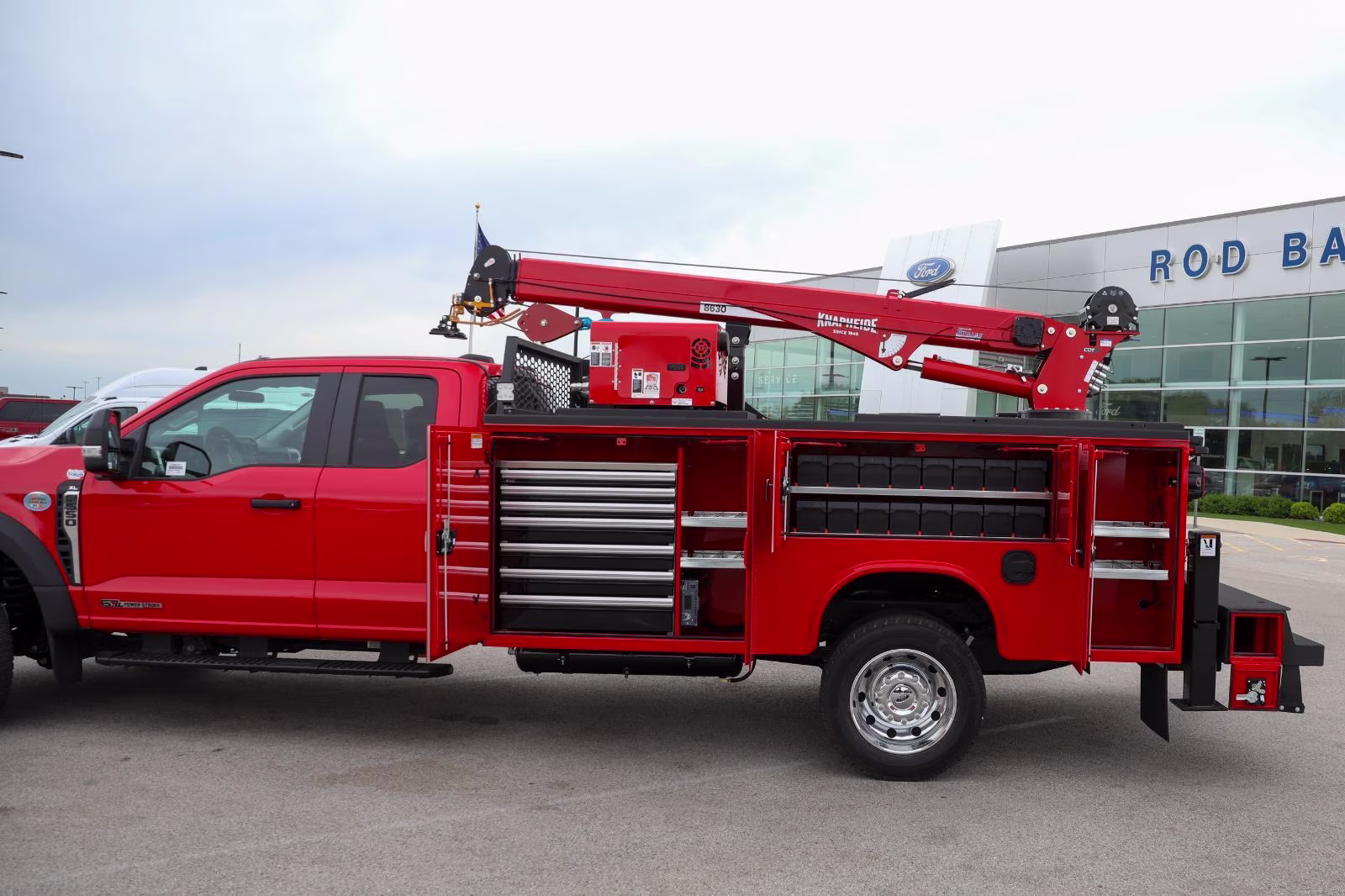 2026 Race Red Ford Super Duty F-550 DRW XL 4X4 Truck