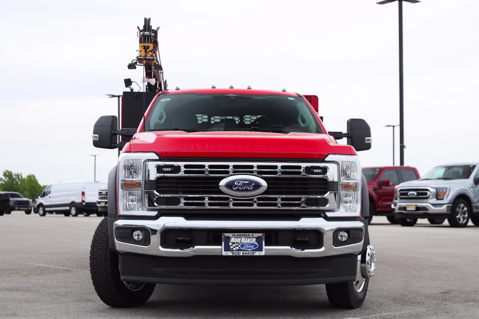 2026 Race Red Ford Super Duty F-550 DRW XL 4X4 Truck