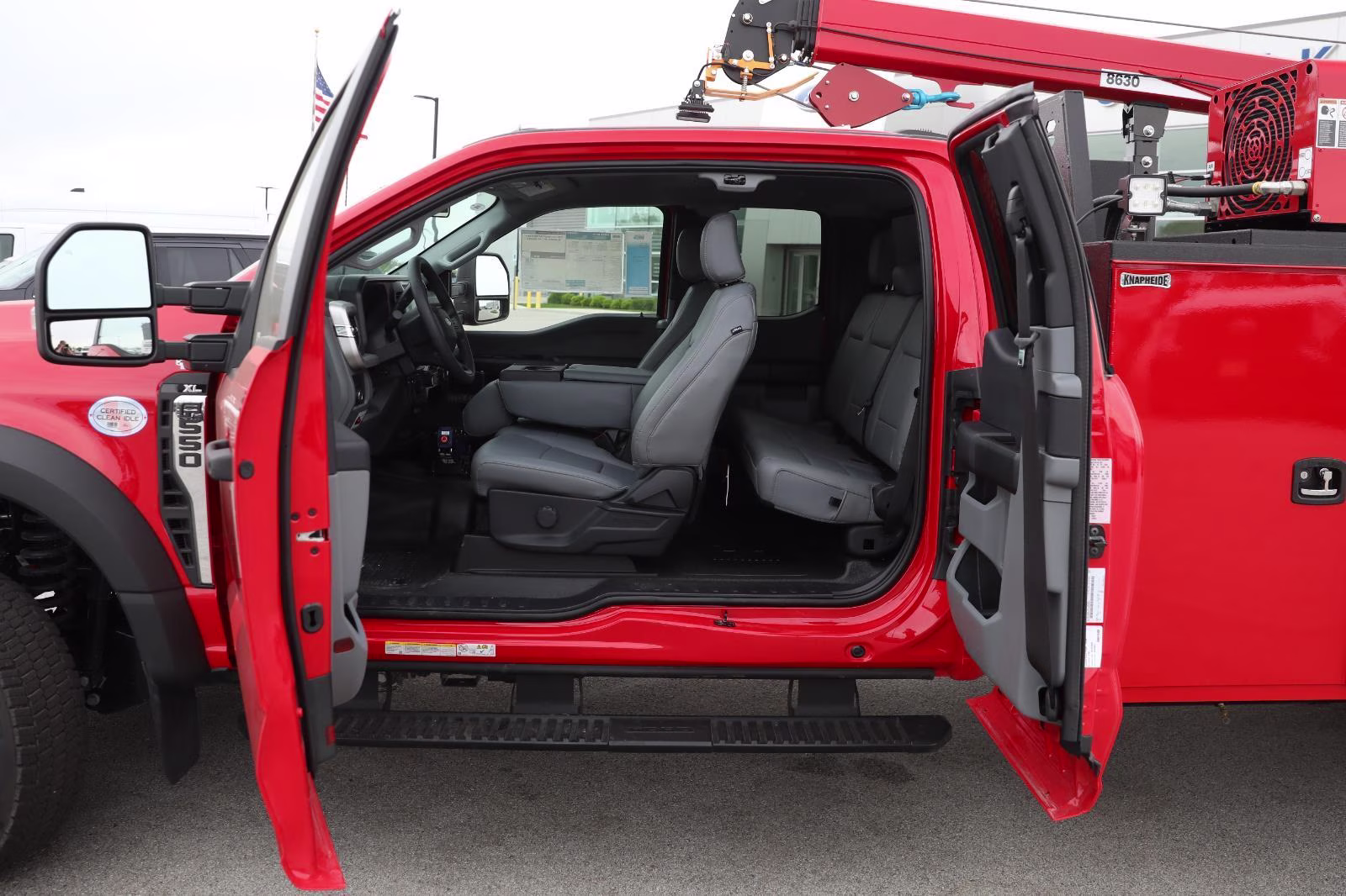 2026 Race Red Ford Super Duty F-550 DRW XL 4X4 Truck