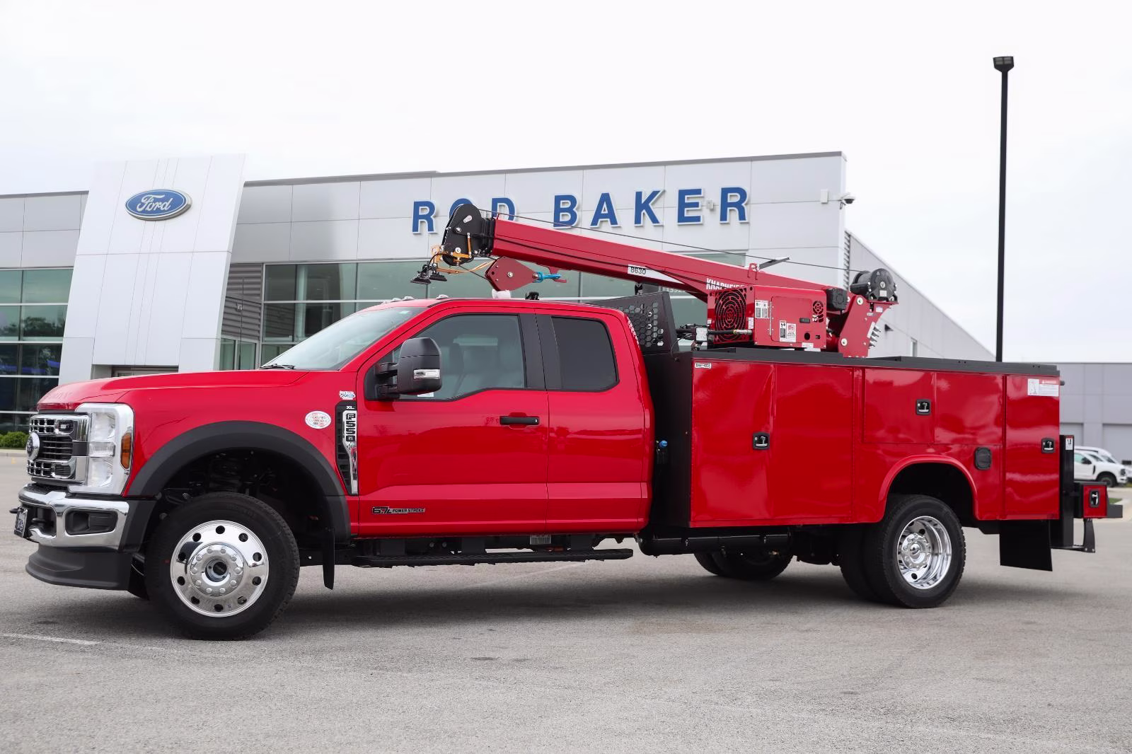 2026 Race Red Ford Super Duty F-550 DRW XL 4X4 Truck