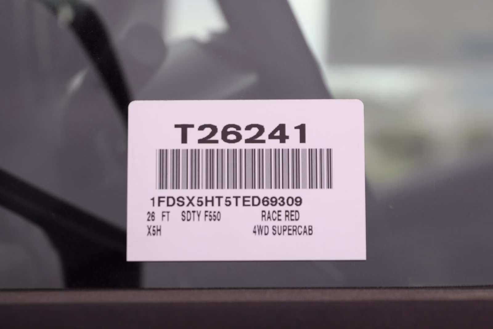 2026 Race Red Ford Super Duty F-550 DRW XL 4X4 Truck