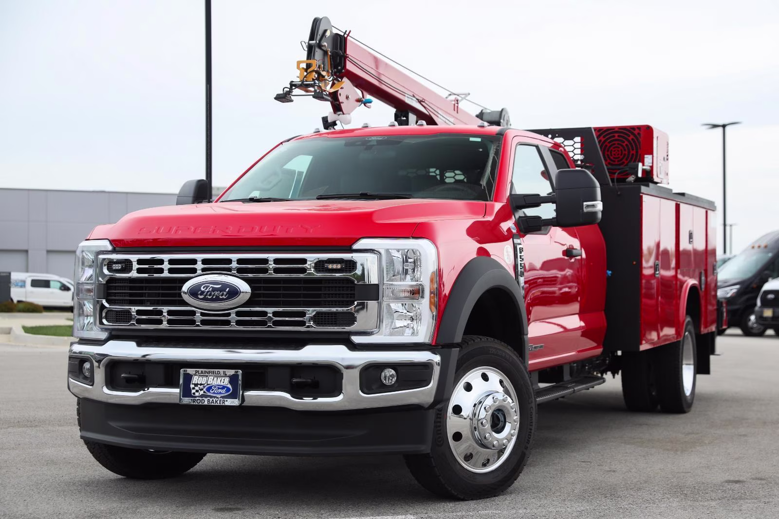 2026 Race Red Ford Super Duty F-550 DRW XL 4X4 Truck