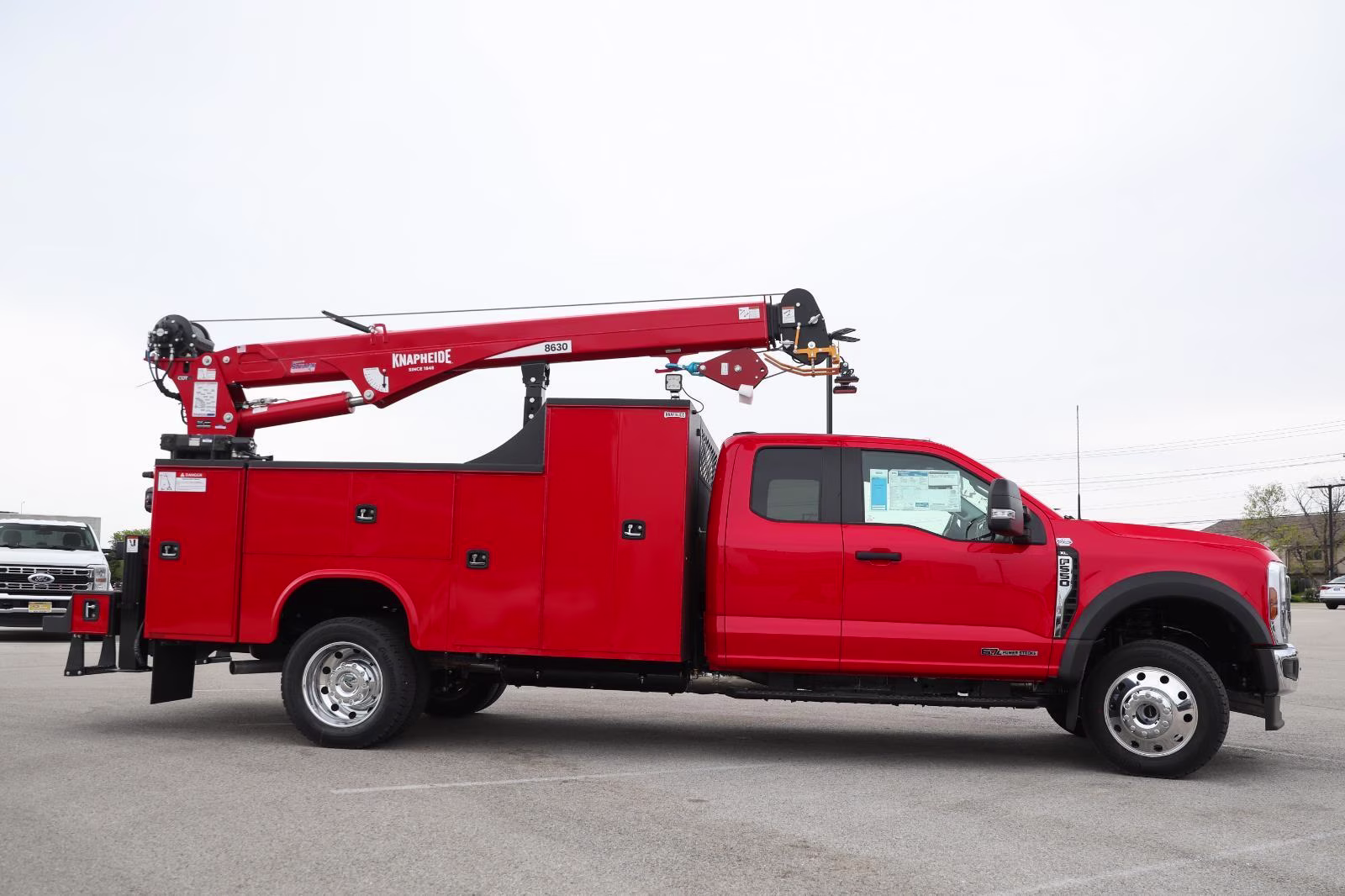 2026 Race Red Ford Super Duty F-550 DRW XL 4X4 Truck