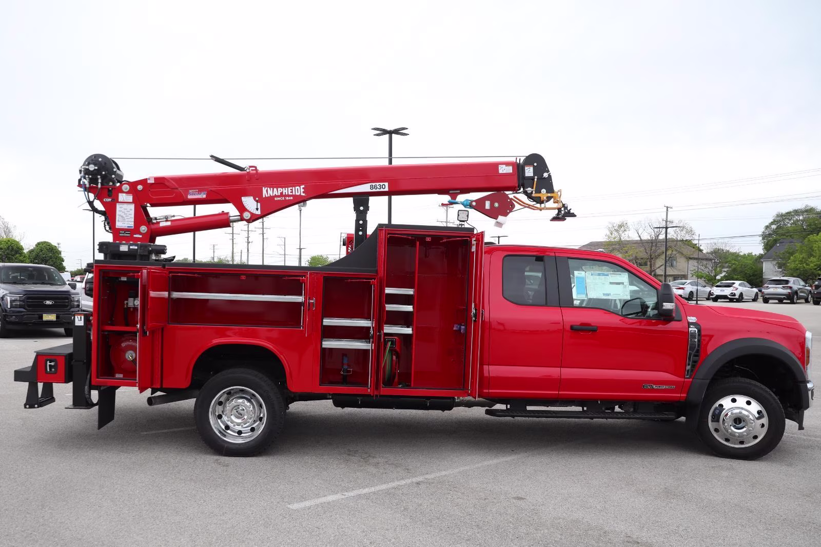 2026 Race Red Ford Super Duty F-550 DRW XL 4X4 Truck