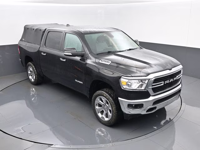 2019 Diamond Black Crystal Pearlcoat Ram 1500 Big Horn/Lone Star 4X4 Truck