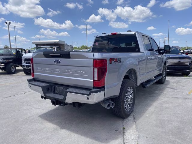 2021 Iconic Silver Metallic Ford Super Duty F-350 SRW Lariat 4X4 Truck