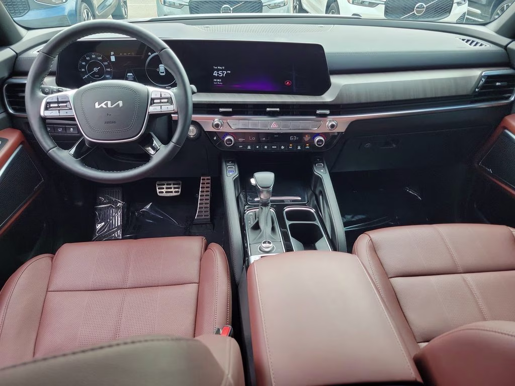 2025 Glacial White Pearl Kia Telluride SX AWD SUV