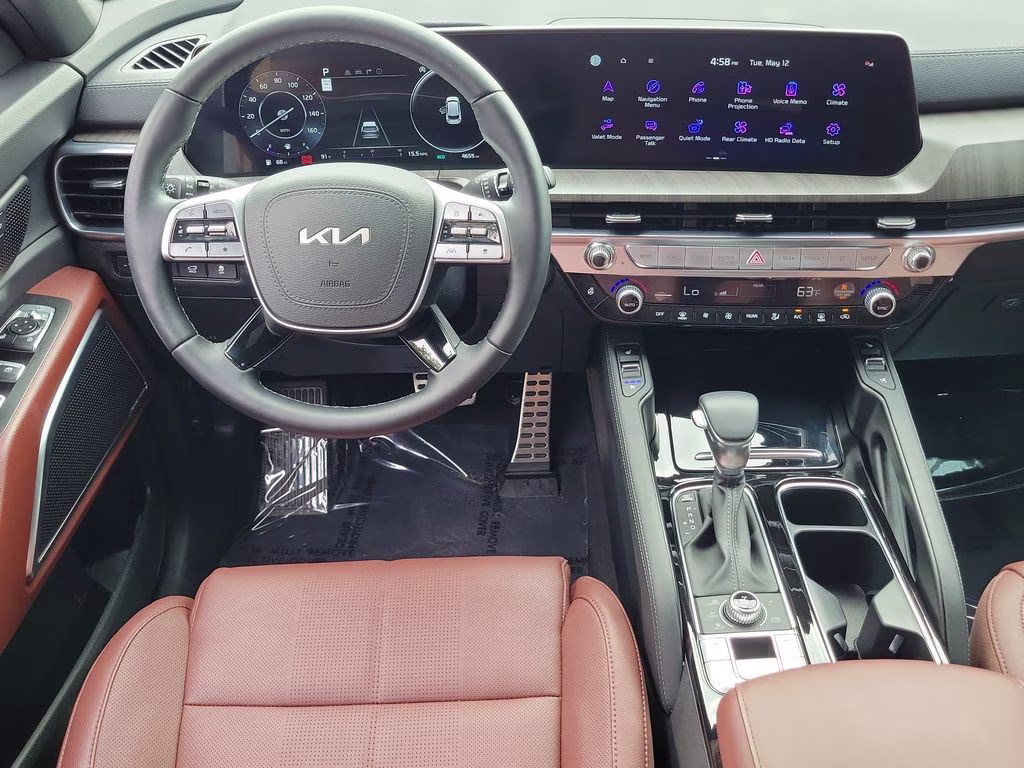 2025 Glacial White Pearl Kia Telluride SX AWD SUV