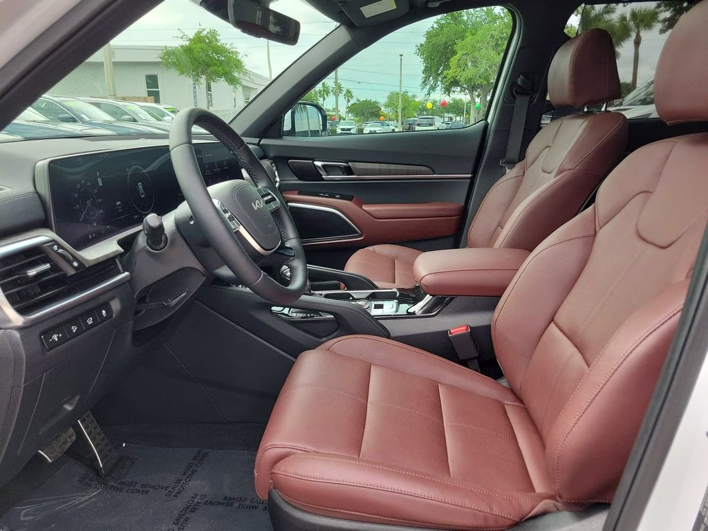 2025 Glacial White Pearl Kia Telluride SX AWD SUV