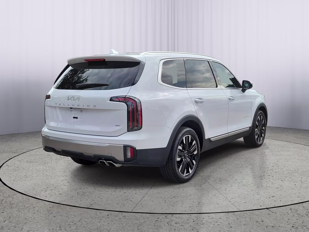 2025 Glacial White Pearl Kia Telluride SX AWD SUV