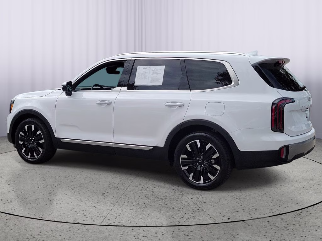 2025 Glacial White Pearl Kia Telluride SX AWD SUV