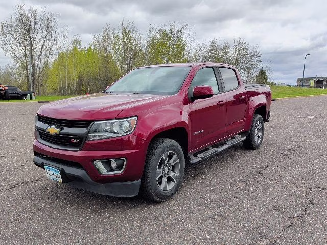 2017 Cajun Red Tintcoat Chevrolet Colorado Z71 4X4 Truck