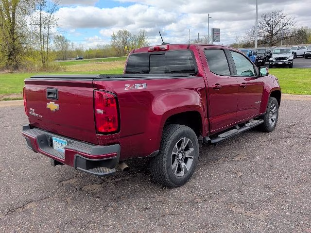 2017 Cajun Red Tintcoat Chevrolet Colorado Z71 4X4 Truck
