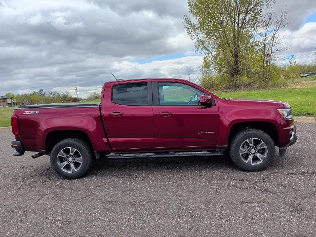2017 Cajun Red Tintcoat Chevrolet Colorado Z71 4X4 Truck