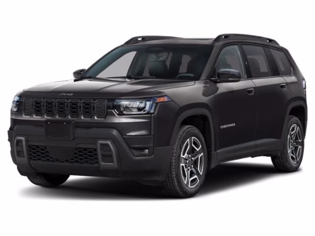 2026 Diamond Black Crystal Pearlcoat Jeep Cherokee Limited 4X4 SUV