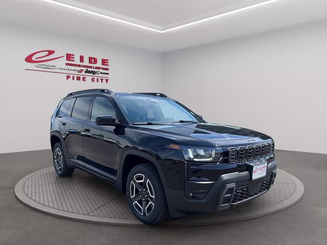 2026 Diamond Black Crystal Pearlcoat Jeep Cherokee Limited 4X4 SUV