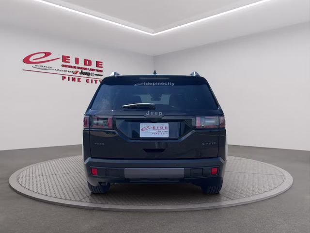 2026 Diamond Black Crystal Pearlcoat Jeep Cherokee Limited 4X4 SUV