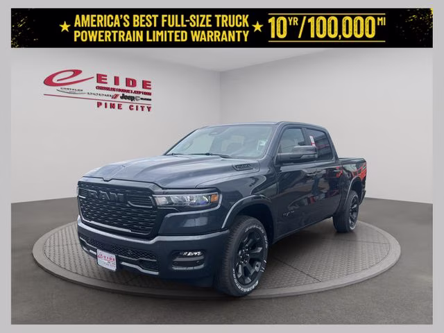 2026 Forged Blue Metallic Ram 1500 Big Horn Night Edition 4X4 Truck