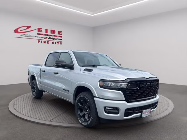 2026 Silver Zynith Ram 1500 Big Horn Night Edition 4X4 Truck