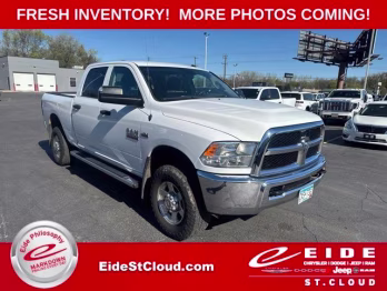 2016 Bright White Clearcoat Ram 2500 Tradesman Truck