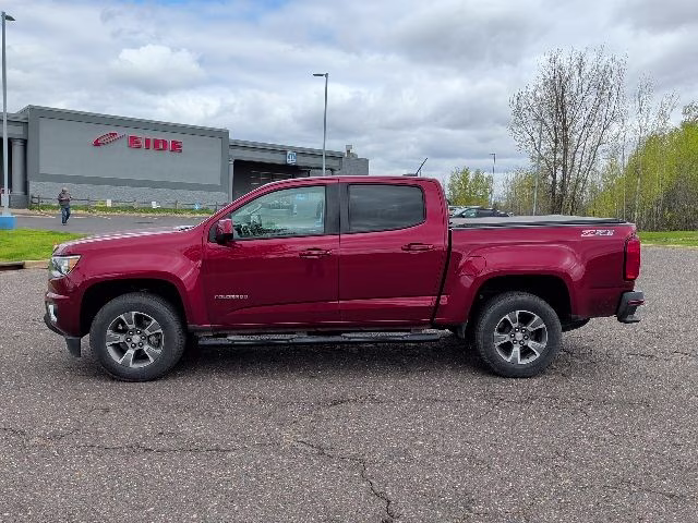 2017 Cajun Red Tintcoat Chevrolet Colorado Z71 4X4 Truck