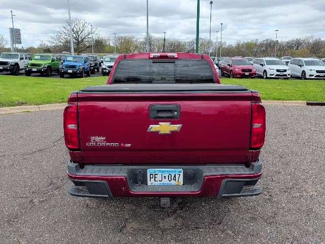 2017 Cajun Red Tintcoat Chevrolet Colorado Z71 4X4 Truck