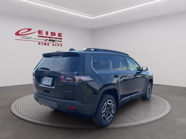 2026 Diamond Black Crystal Pearlcoat Jeep Cherokee Limited 4X4 SUV