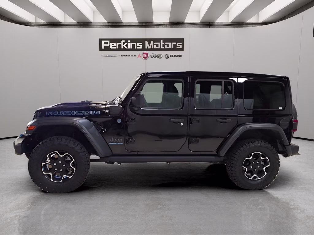 2023 Black Clearcoat Jeep Wrangler 4xe Rubicon 4X4 SUV