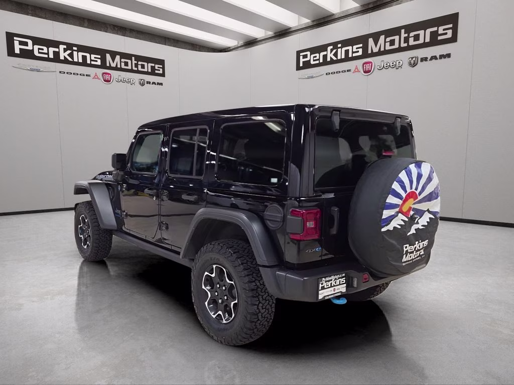 2023 Black Clearcoat Jeep Wrangler 4xe Rubicon 4X4 SUV