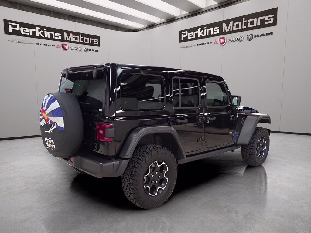 2023 Black Clearcoat Jeep Wrangler 4xe Rubicon 4X4 SUV