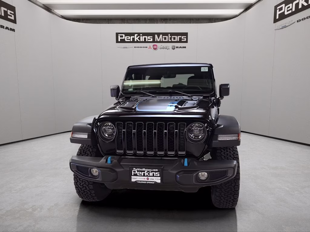 2023 Black Clearcoat Jeep Wrangler 4xe Rubicon 4X4 SUV