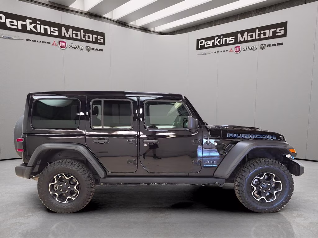2023 Black Clearcoat Jeep Wrangler 4xe Rubicon 4X4 SUV