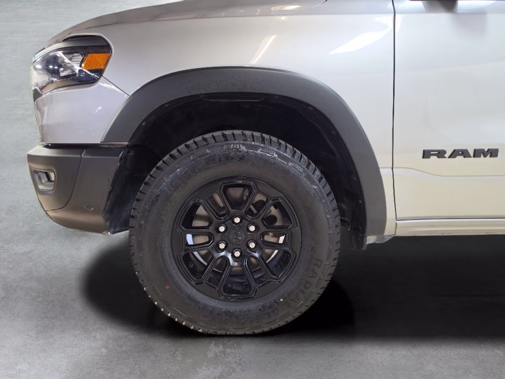 2025 Billet Silver Metallic Clearcoat Ram 1500 Rebel 4X4 Truck