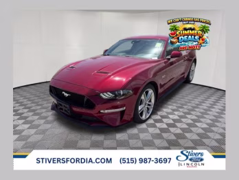 2021 Red Metallic Ford Mustang GT Premium RWD Coupe