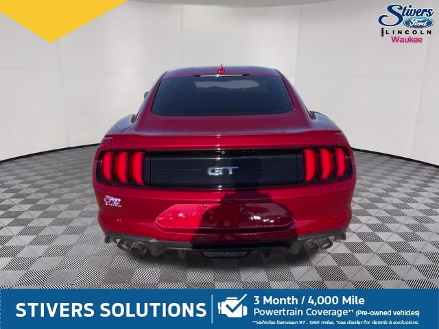 2021 Red Metallic Ford Mustang GT Premium RWD Coupe