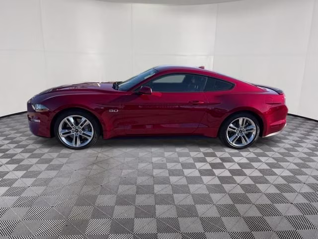 2021 Red Metallic Ford Mustang GT Premium RWD Coupe