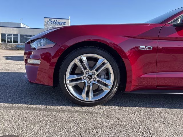 2021 Red Metallic Ford Mustang GT Premium RWD Coupe