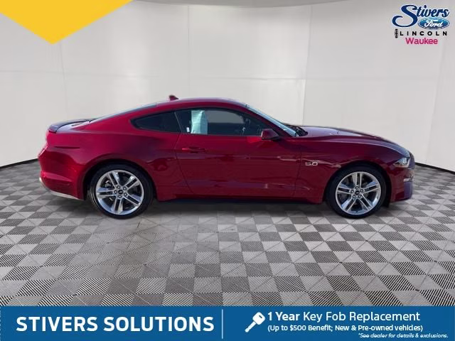 2021 Red Metallic Ford Mustang GT Premium RWD Coupe
