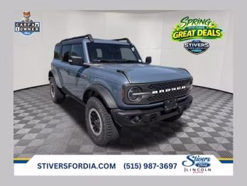 2023 Azure Gray Metallic Tri-Coat Ford Bronco Badlands 4X4 SUV