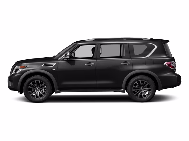 2017 Super Black Nissan Armada Platinum RWD SUV