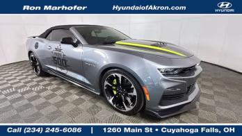 2021 Satin Steel Metallic Chevrolet Camaro SS RWD Convertible