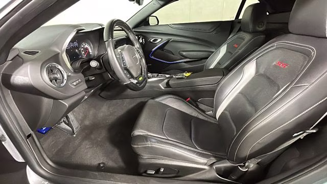 2021 Satin Steel Metallic Chevrolet Camaro SS RWD Convertible