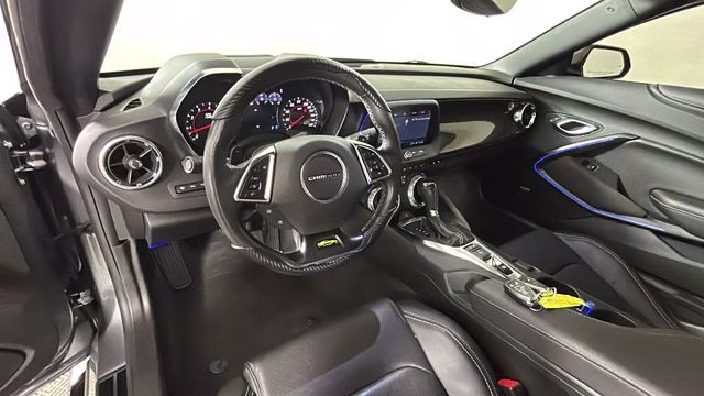 2021 Satin Steel Metallic Chevrolet Camaro SS RWD Convertible