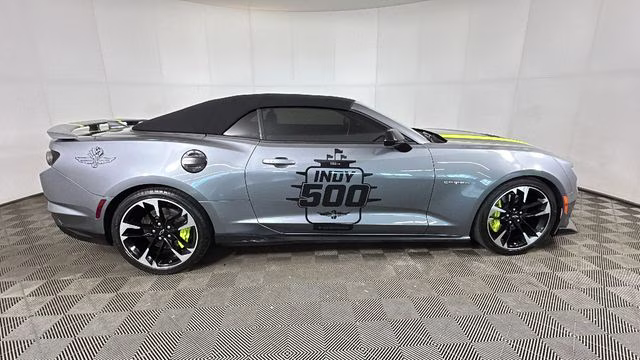 2021 Satin Steel Metallic Chevrolet Camaro SS RWD Convertible