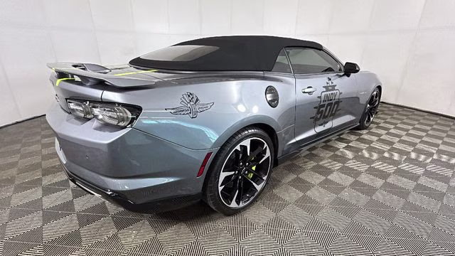 2021 Satin Steel Metallic Chevrolet Camaro SS RWD Convertible