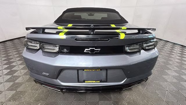2021 Satin Steel Metallic Chevrolet Camaro SS RWD Convertible
