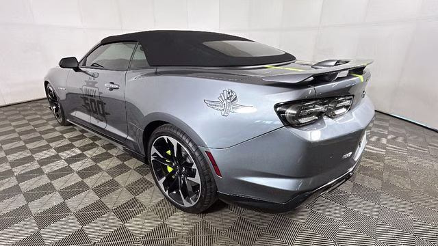 2021 Satin Steel Metallic Chevrolet Camaro SS RWD Convertible